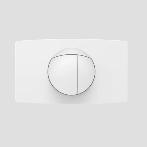 Sanit ovládací tlačítko S701 16.018.01.0000 (původní číslo 16.701.01.0000) pro moduly 980,995,988 bílé