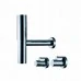 sifon umyvadlový Hansgrohe Flowstar chrom 52110000 60-165mm vč. 2 ks krytek rohových ventilů