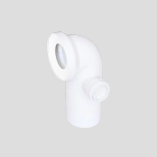Sanit odtokové koleno 90 mm s odbočkou pravé