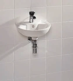 umývátko Jika Lukas 1531.10 bez otvoru, 40 cm bílé