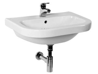 umyvadlo Jika Olymp H81064.1 s otvorem, 55 cm bílé