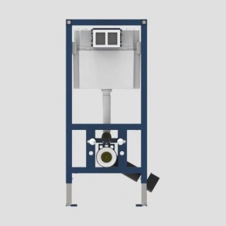 modul pro závěsný wc samonosný 995 1185mm 90.649.00.0000 bez připojovacího kolena