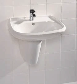 umyvadlo Jika Norma 1431.20 bez otvoru, 60 cm bílé
