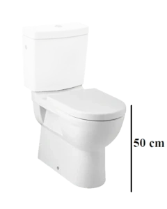 WC combi Jika Mio H82471.6 vario odpad, zvýšený - v.50 cm bílý