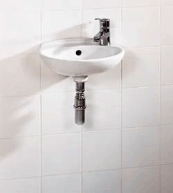 umývátko Jika Lyra 1510.1 bez otvoru, 40 cm bílé