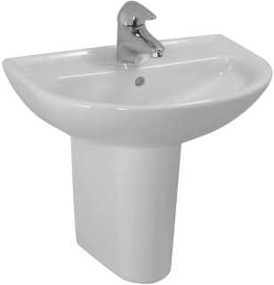 umývátko Laufen Pro B 1595.2 s otvorem, 45/33 cm bílé