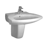 umyvadlo Laufen Radial 1075.2 s otvorem 60/44 cm bílé