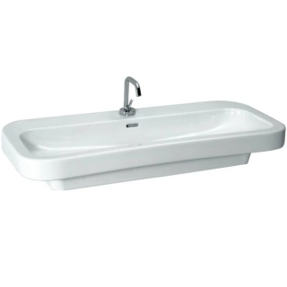 umyvadlová mísa Laufen Palomba 1080.6 s otvorem, 100/50 cm bílá