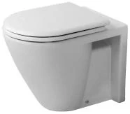 Duravit wc stojící Starck 2 0162.09 zadní rovný odpad,kapotovaný, vč.sedátka 0066.91, bílý