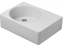 Duravit umyvadlo Scola 0684.60.00.11, 61,5/46 cm, umyvadlo vlevo bílé