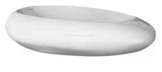 Duravit umyvadlová mísa nízká Ciotollo 0322.50 průměr 49,5 cm, bílá
