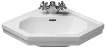 Duravit umývátko 1930 0793.42 rohové, jednootvorové 60/45 cm, bílé
