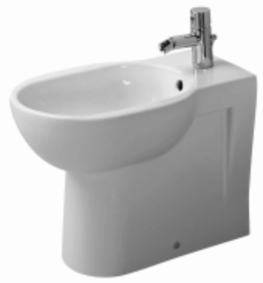Duravit bidet stojící Norman Foster 0134.10 vč. sifonu, bílý