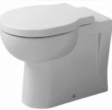 Duravit wc stojící Norman Foster 0177.09 univerzální odpad,kapotovaný, vč.sedátka 0060.21, bílý
