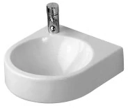 Duravit umývátko Architec 0766.35 s otvorem pro baterii 36/38 cm, bílé