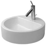 Duravit umyvadlová mísa Starck 1 0446.48 s otvorem pro baterii prům.48 cm, bílá