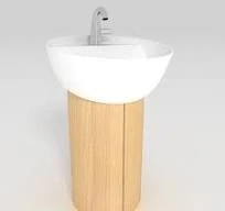 umyvadlo Keramag F1 123975 s otvorem pro baterii 75/56 cm bílé