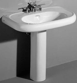 umyvadlo Keramag Courreges 250190 s otvorem pro baterii 90/56 cm bílé