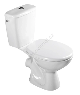 WC mísa k combi Keramag Amera 007300 zadní rovný bílý