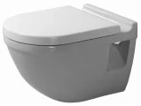 Duravit wc závěsný Starck 3 2200.09 hluboké splachování, vč. sedátka 0063.81 bílý