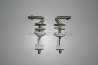 Sanit upevňovací šrouby k sedátku 6000/7000 chrom